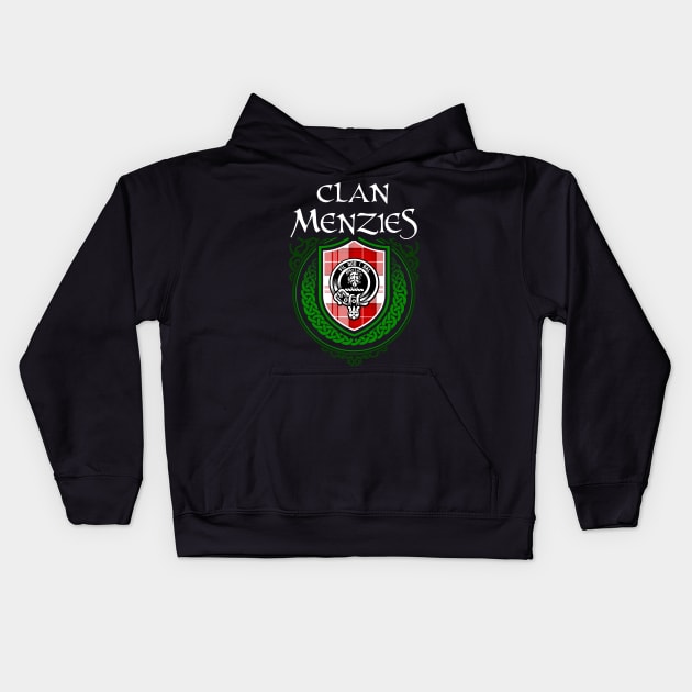 Clan Menzies Kids Hoodie by Celtic Folk